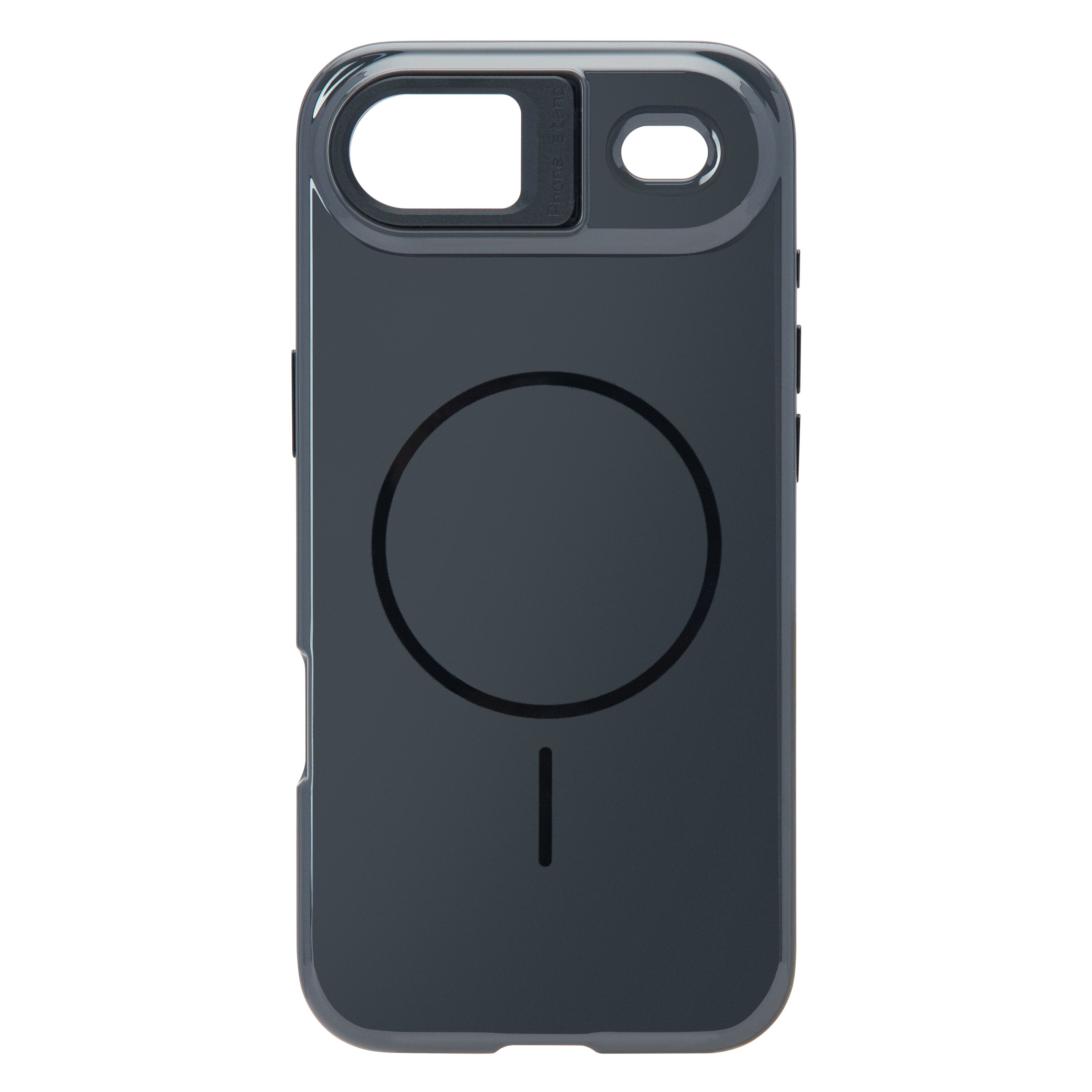 Linocell Flip Stand Case Mobildeksel for iPhone Air Svart
