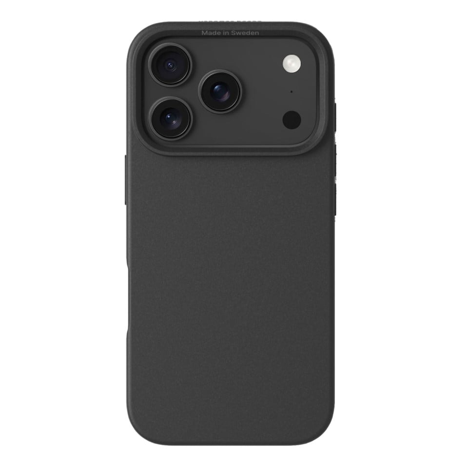 agood company Plantebasert mobildeksel for iPhone 17 Pro Svart