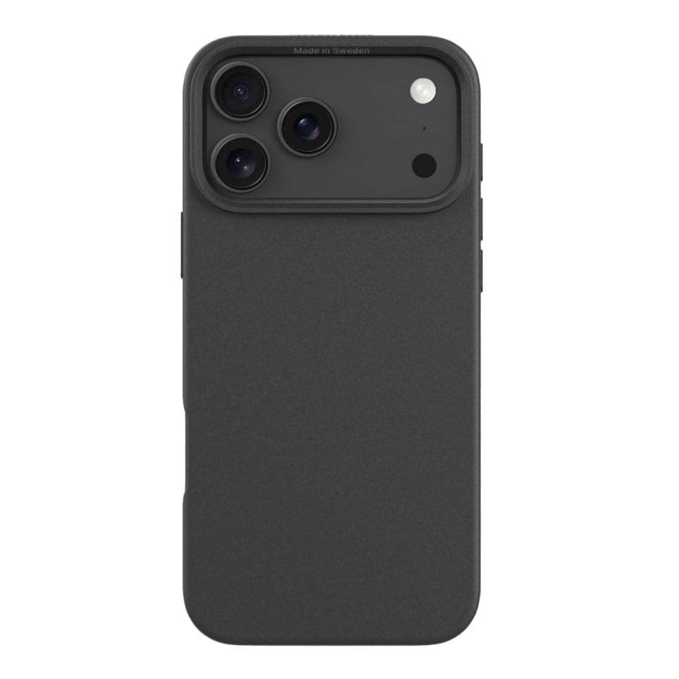 agood company Plantebasert mobildeksel for iPhone 17 Pro Max Svart
