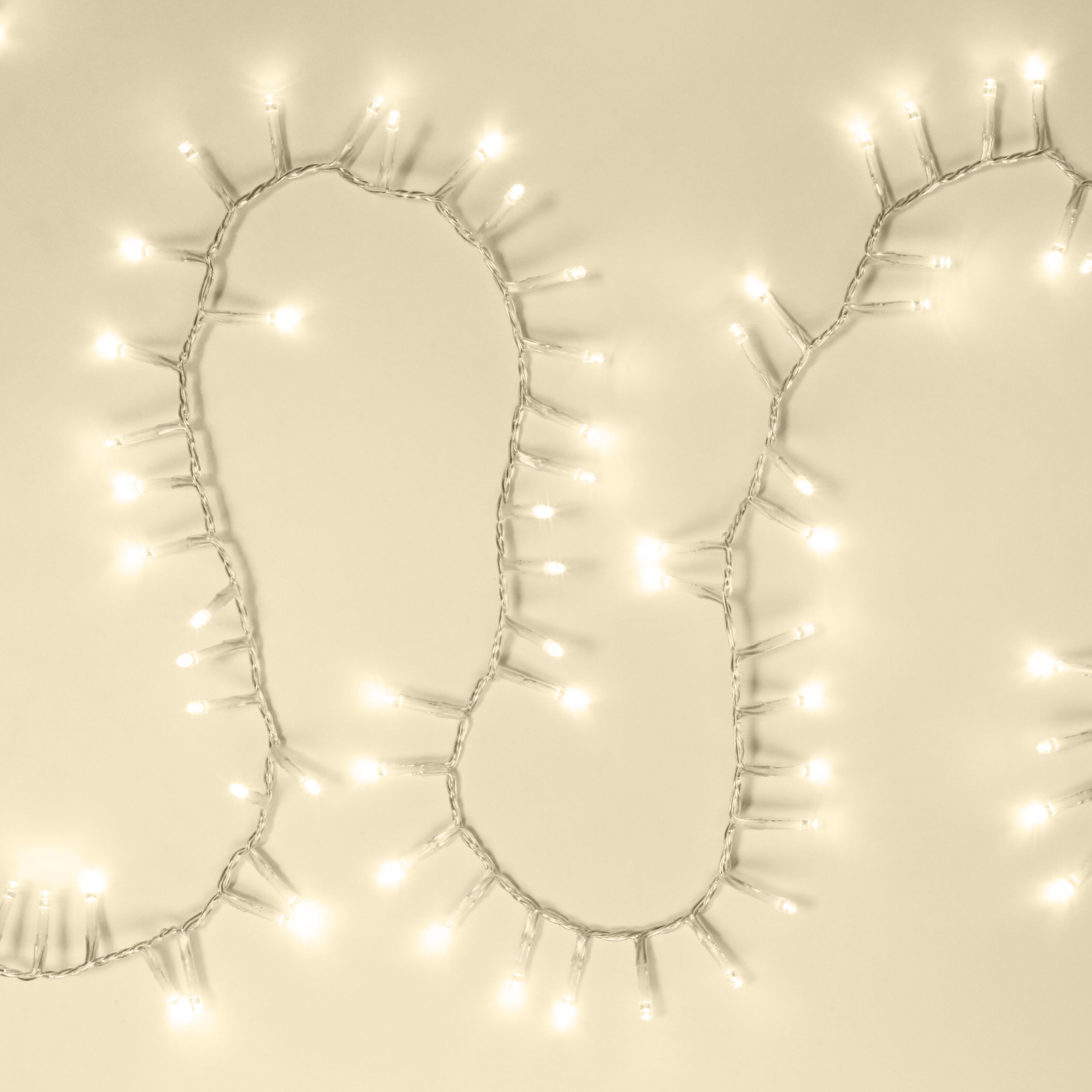 Lyslenke 2000 LED 40 m (gjennomsiktig)