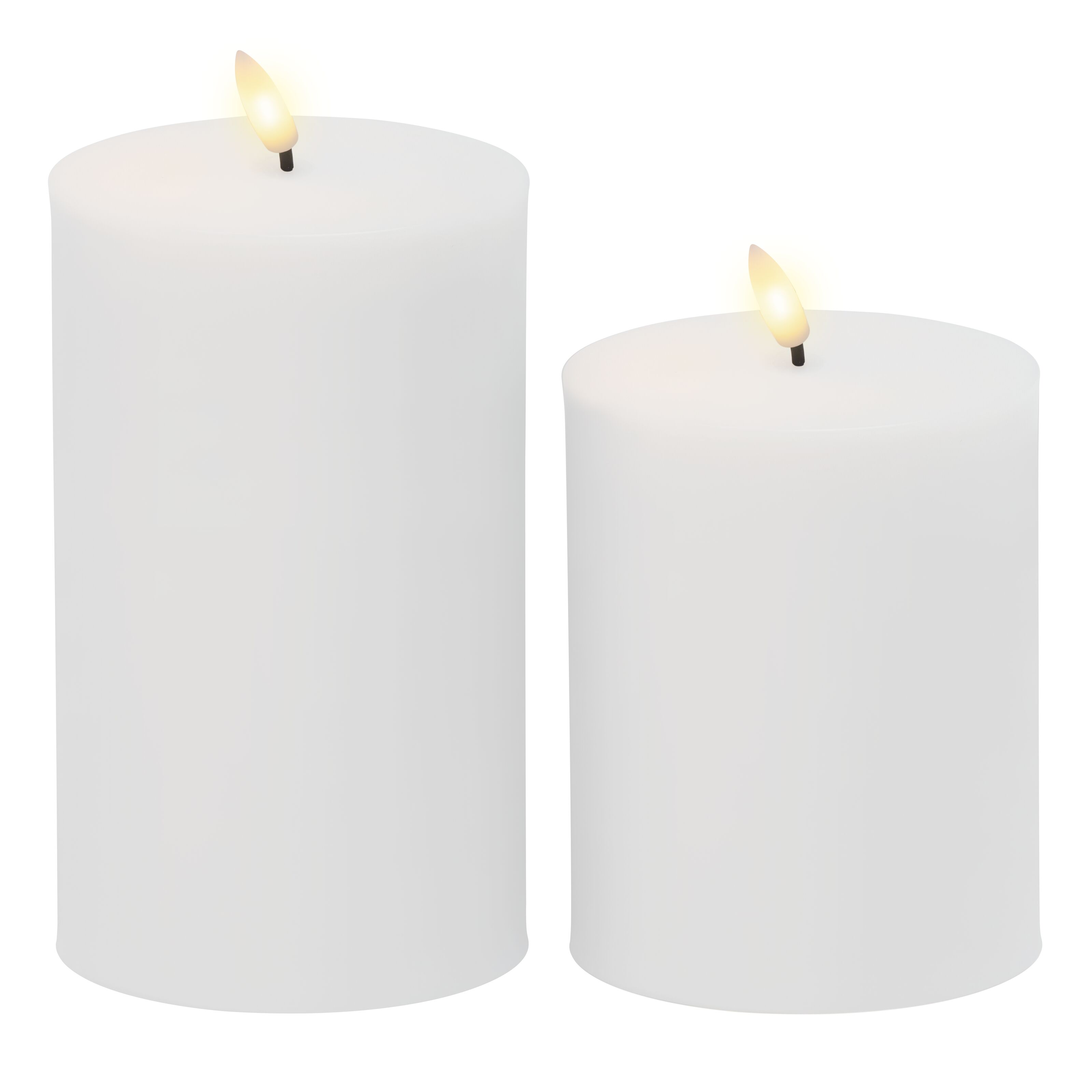 Blokklys LED utendørs 2-pakk