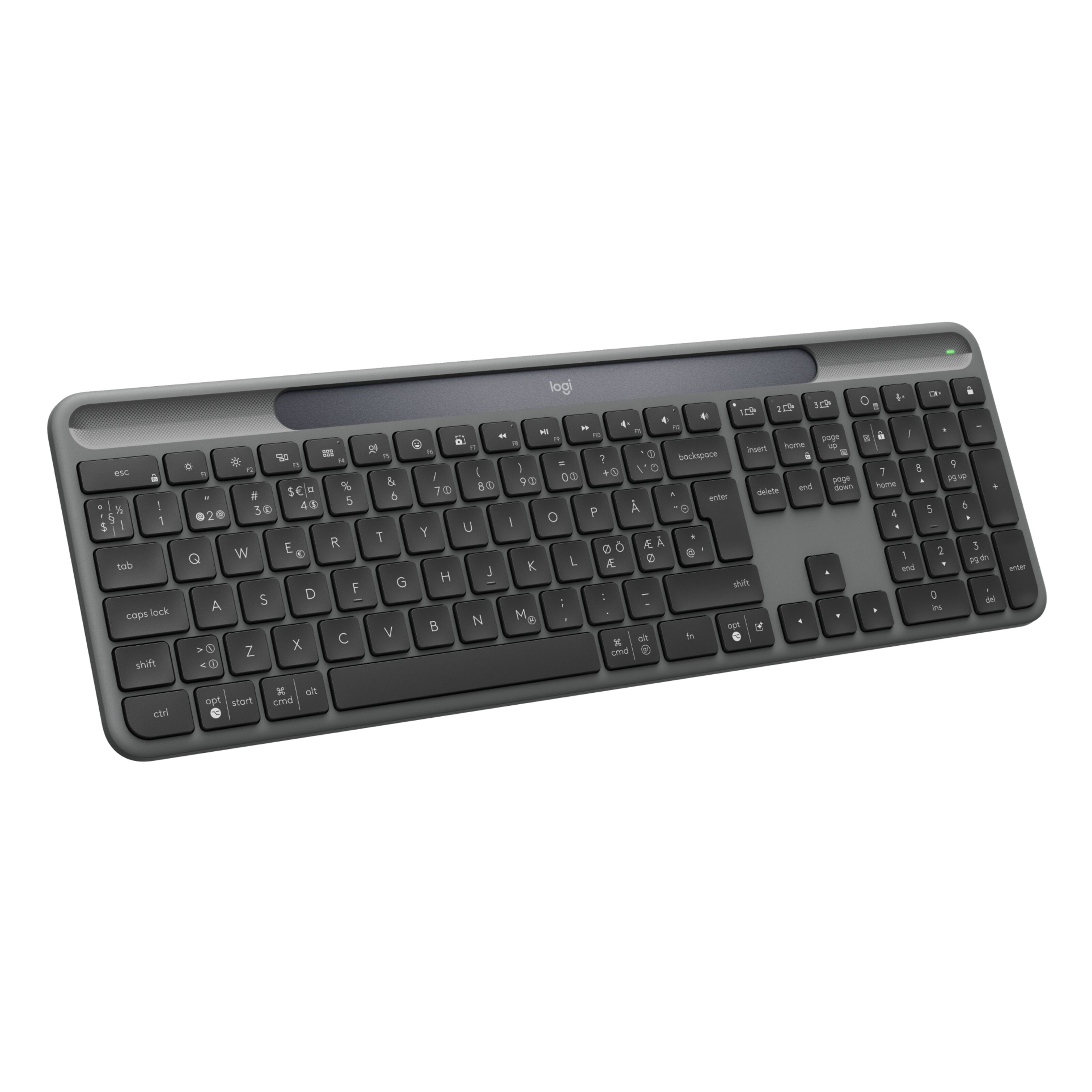 Logitech Signature Slim Solar+ Trådløst tastatur