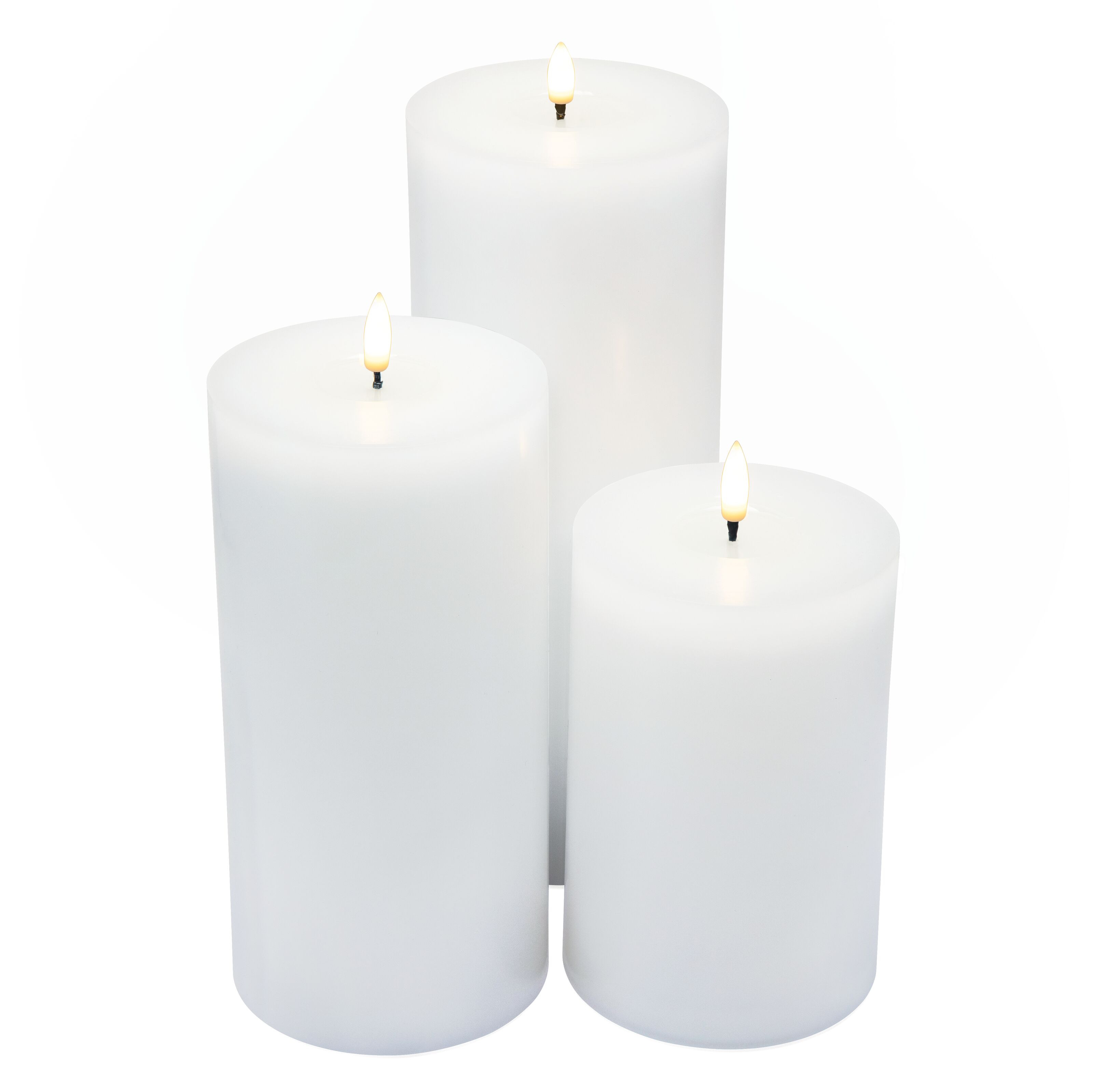 Blokklys LED 3-pakk