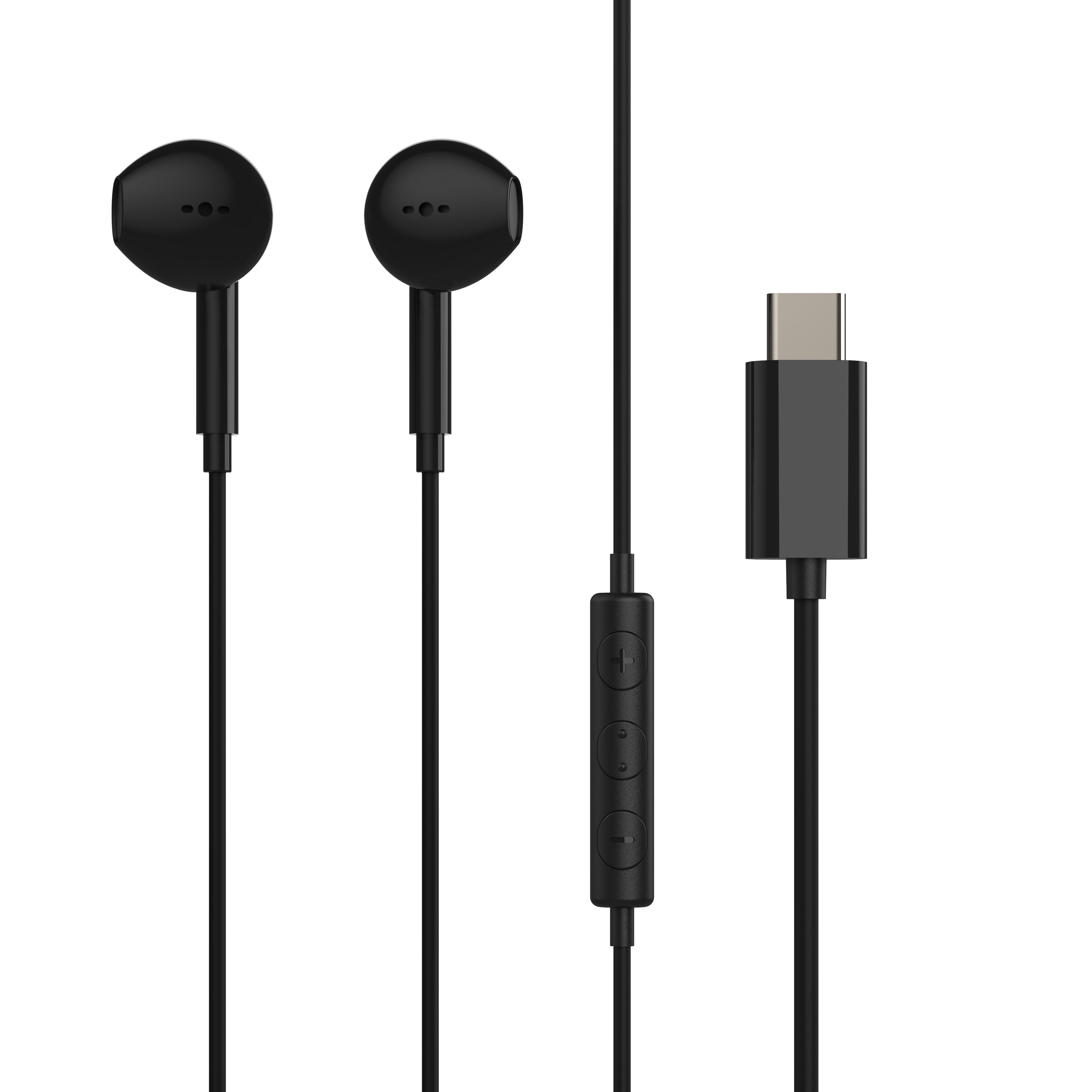 Nomadelic USB-C-hodetelefoner Solo 100 Svart