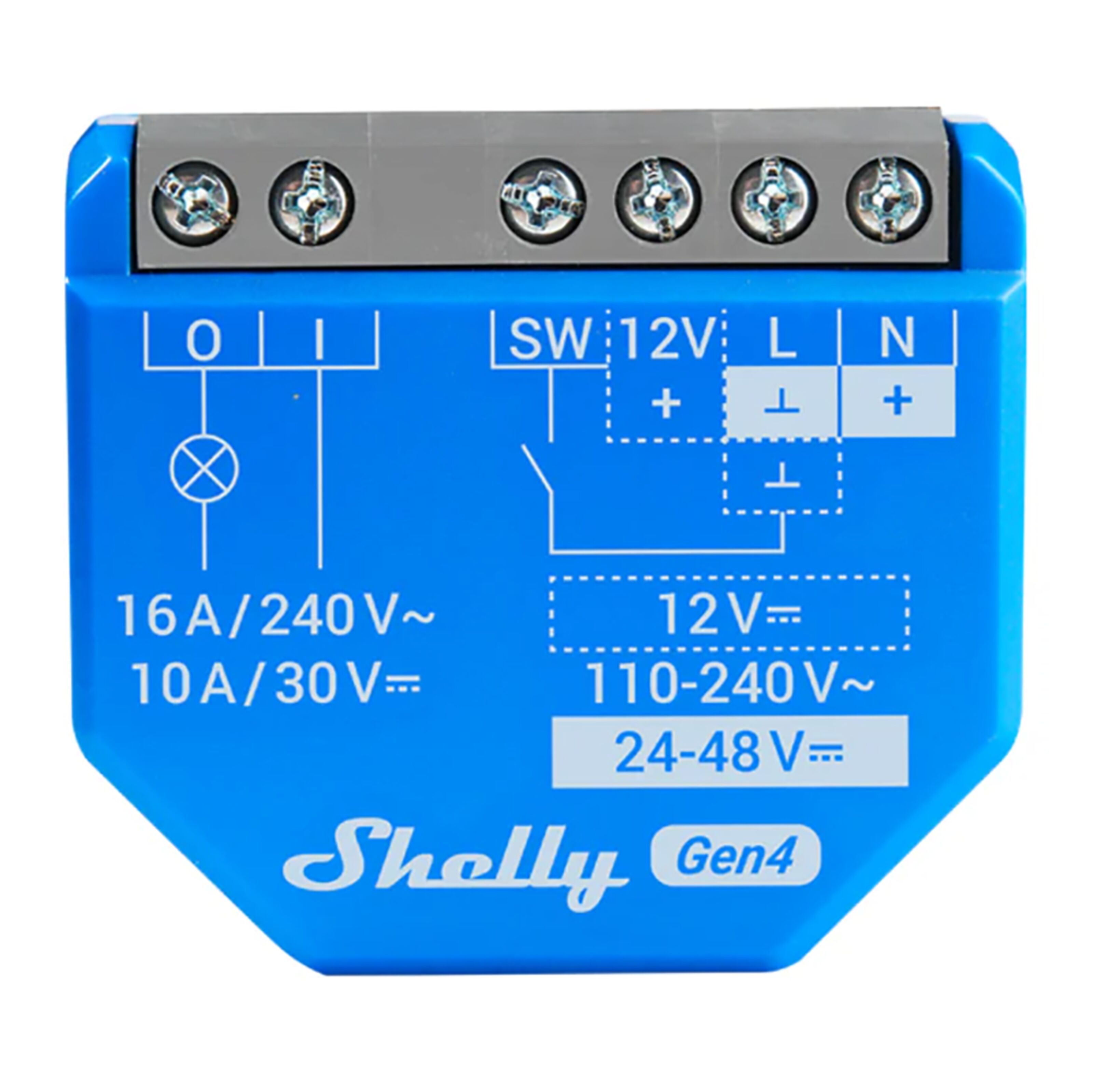 Shelly 1 Gen4 smart strømbrytermodul