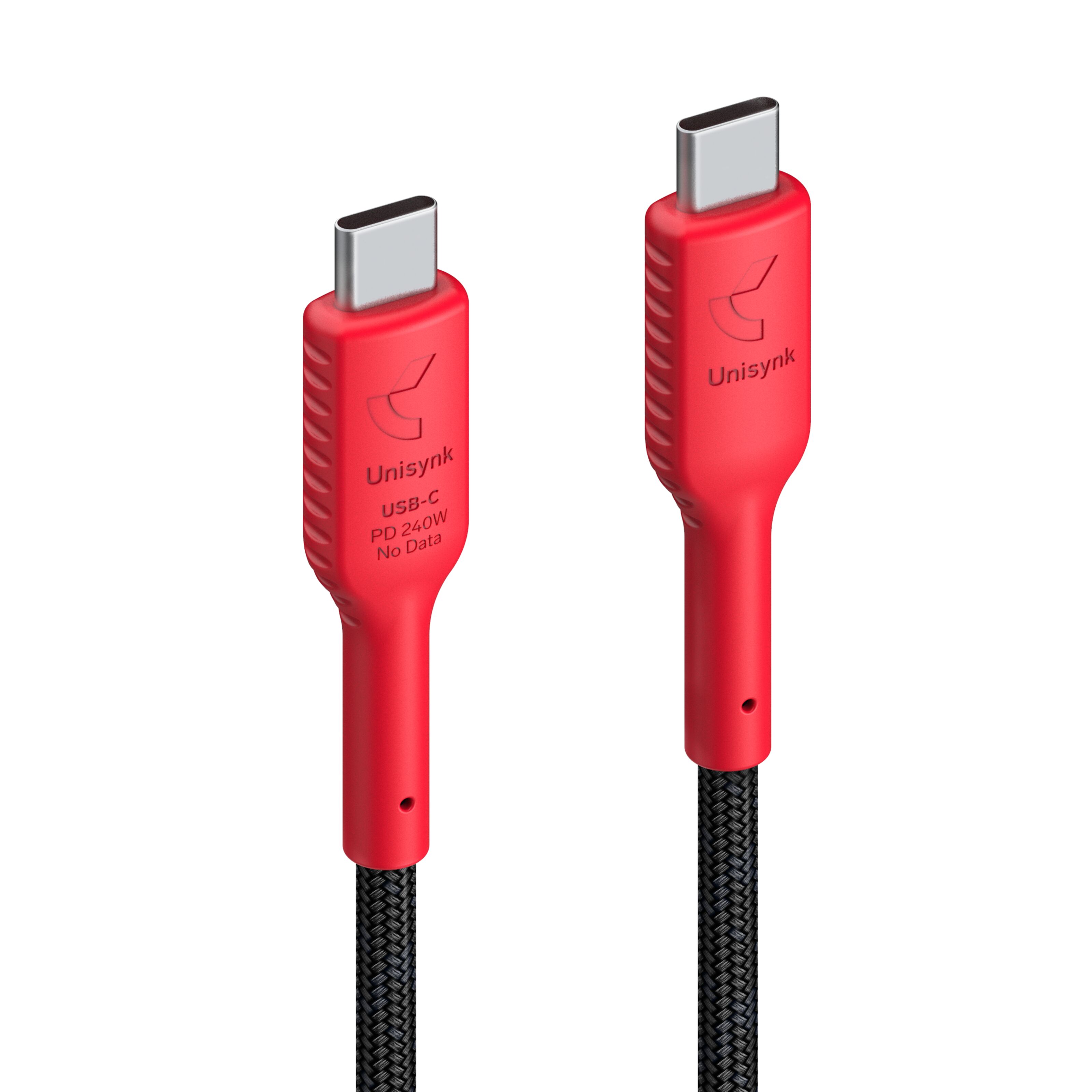 Unisynk USB-C Data Blocker-kabel 240W 2m