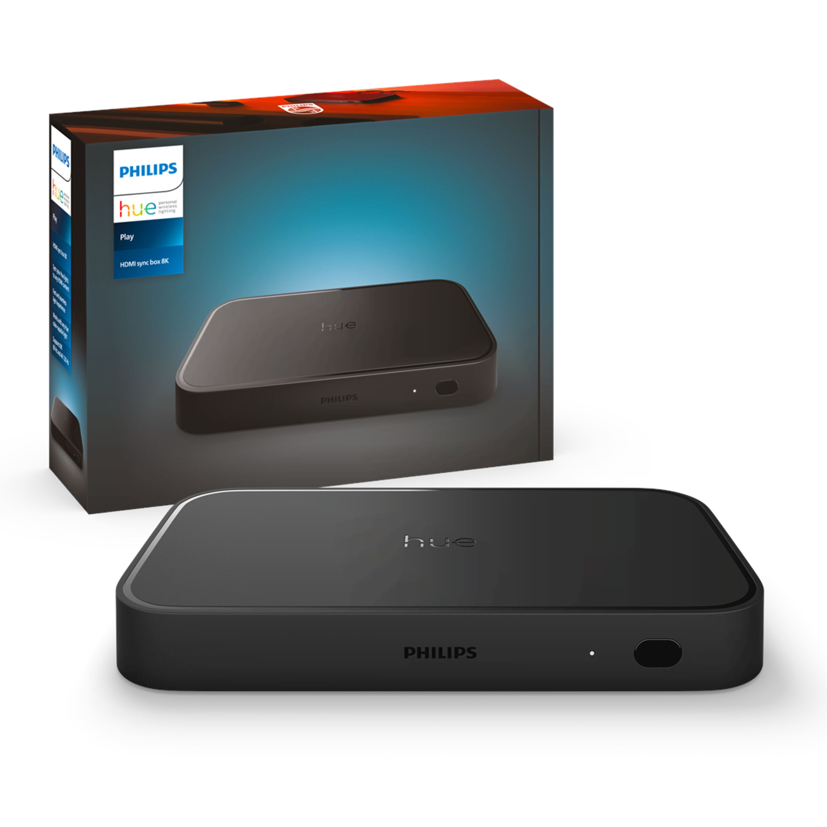 その他 PHILRPS HUE HDMI Sync Box Philips Hue Play HDMI Sync Box 8K Gen 2 | Kjell & Company