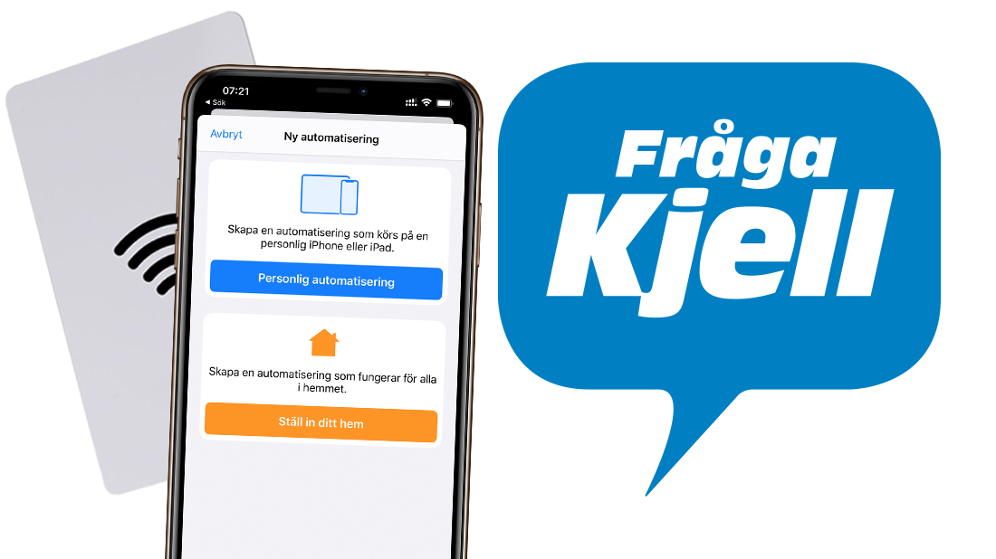 Guide: Automatisera med iPhone och NFC