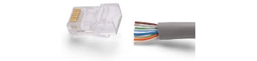 montering rj45 kontakt