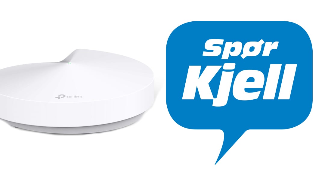 God dekning i hele boligen med mesh!