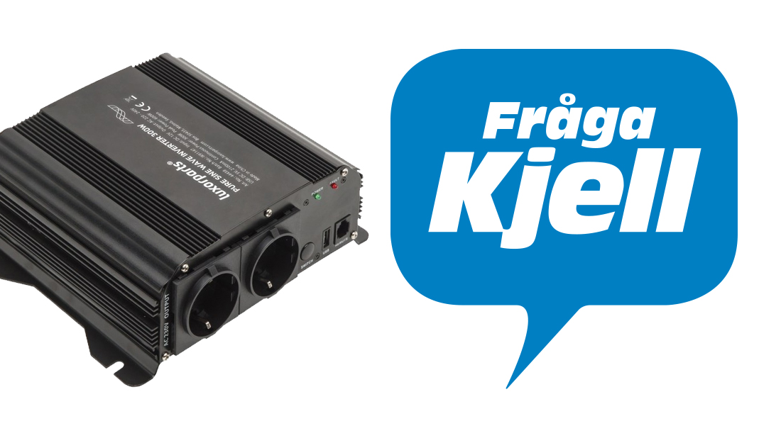 Växelriktare spänning på resan