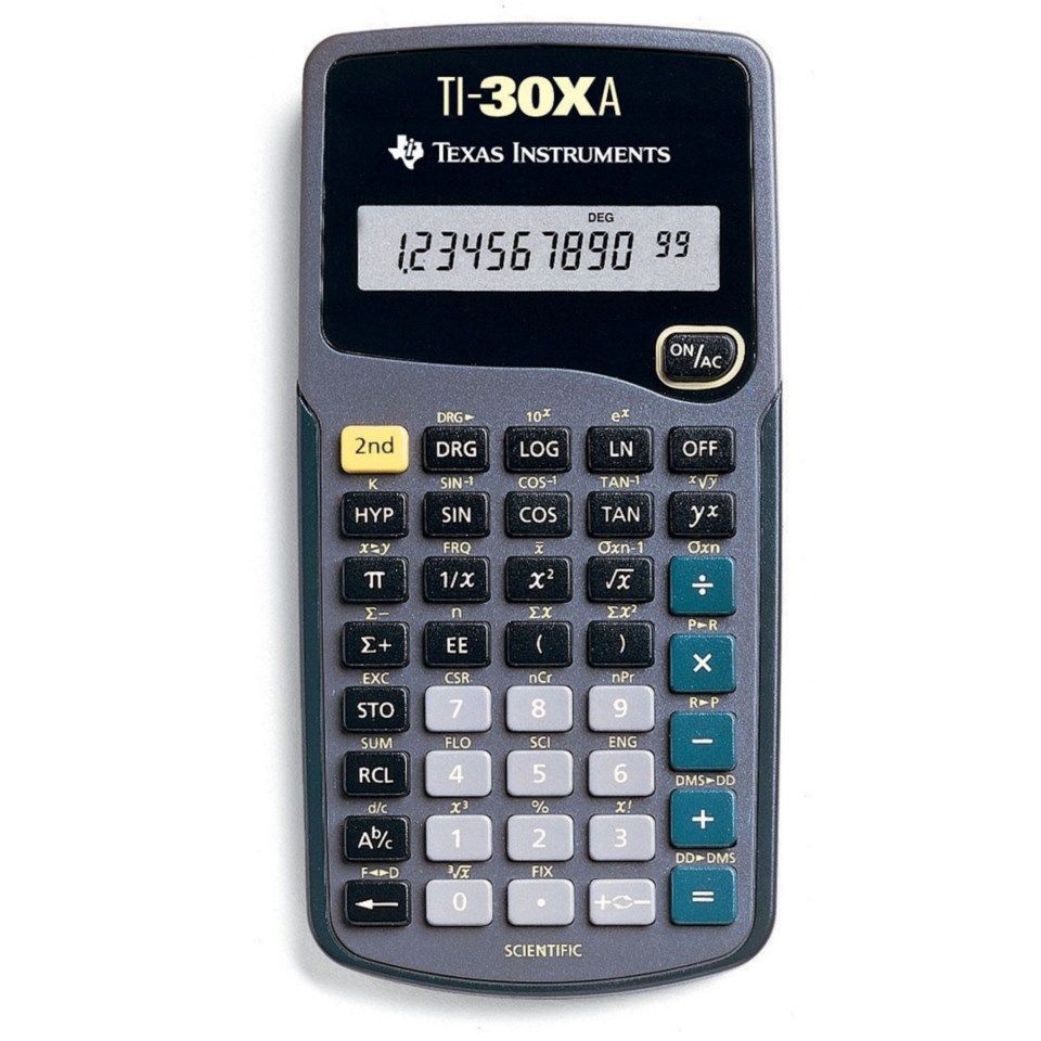 Texas Instruments TI-30Xa kalkulator