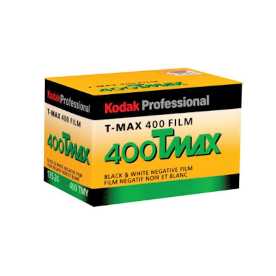 Kodak T-Maks svart-hvitt 135-film 24 bilder ISO 400 ASA 400