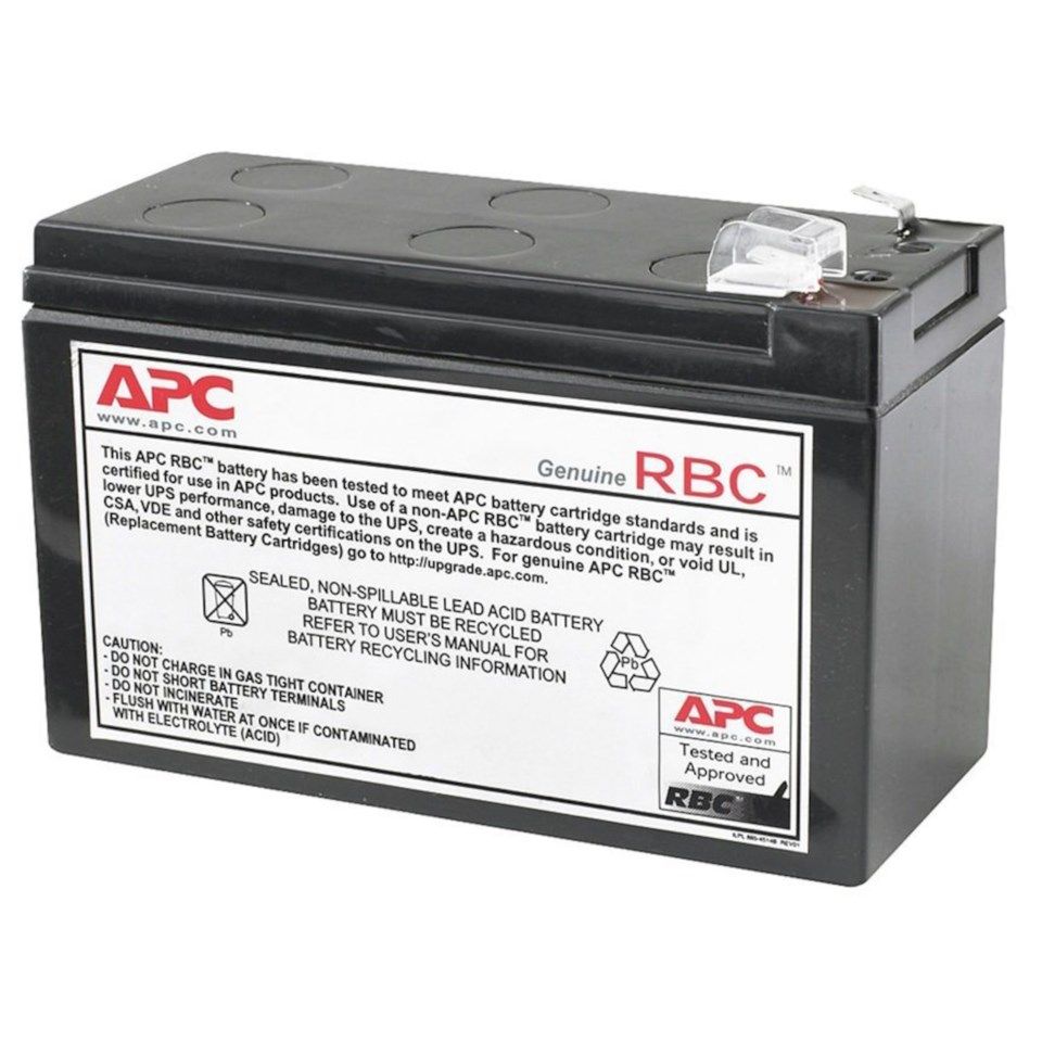 APC Utbytesbatteri #110 - 12 V 7 Ah