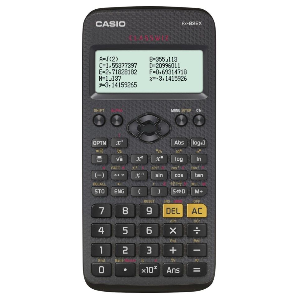 Casio FX-82EX teknisk kalkulator