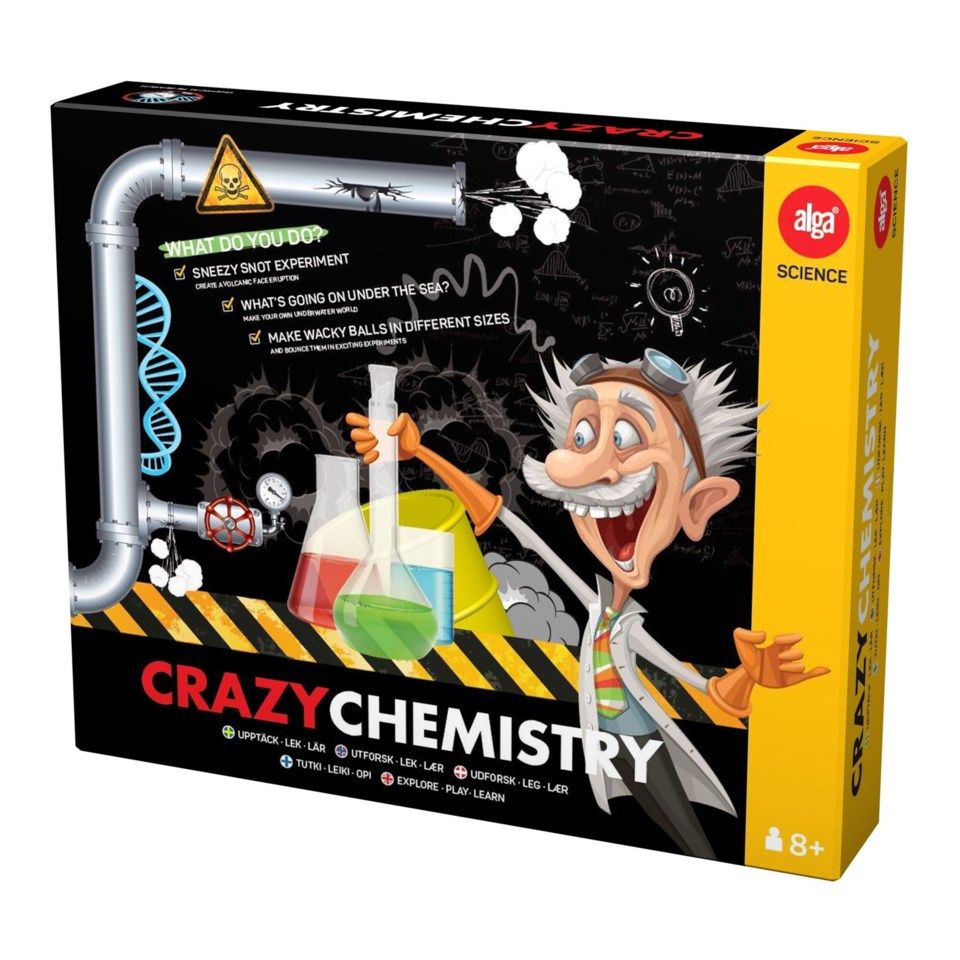 Alga Crazy Chemistry Kjemieske med eksperiment