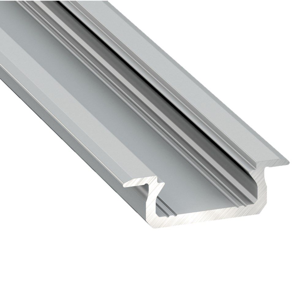 Nextec Aluminiumsprofil for LED-lister for innfelling