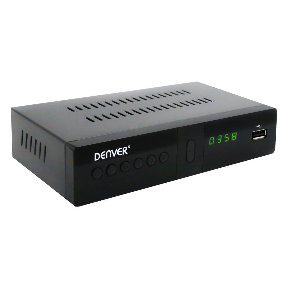 Denver DVBS-205HD TV-mottaker for satellitsignal