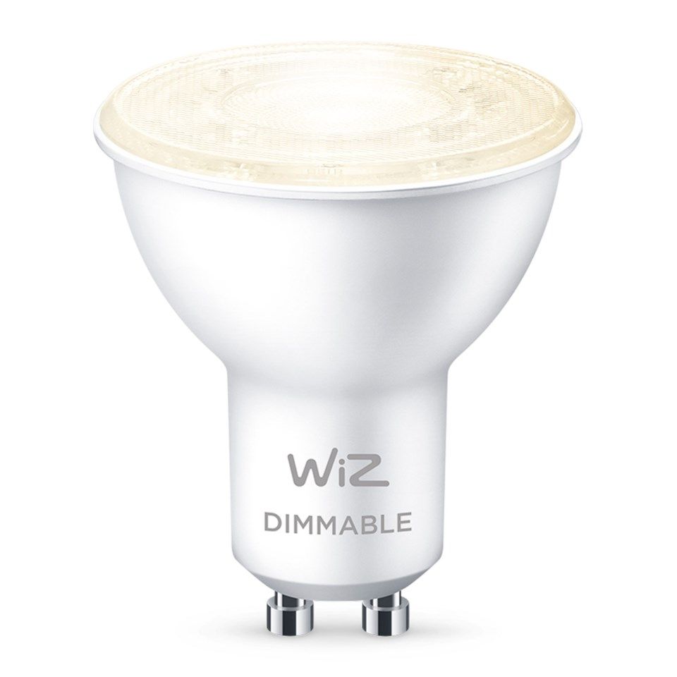WiZ Varmhvit GU10 Smart LED-pære 345 lm