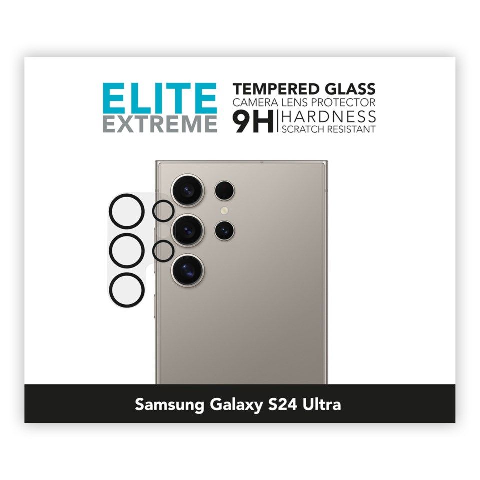 Linocell Elite Ekstreme Beskytter for kameralinsen på Galaxy S24 Ultra